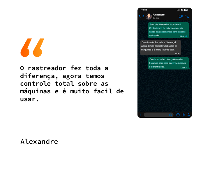 Rastreador de máquinas de estética e hospitalares